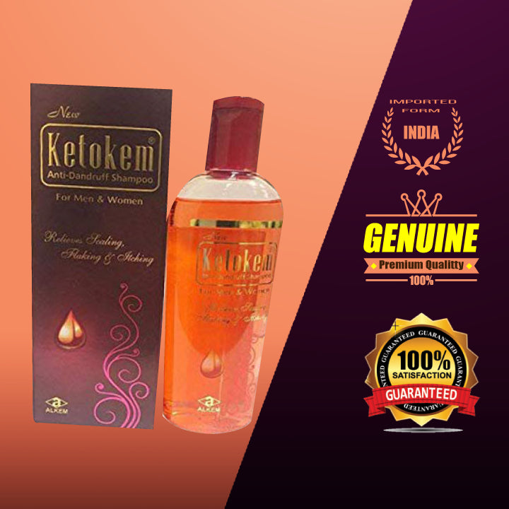 New Ketokem - Bottle of 110ml Anti-Dandruff Shampoo Pack of - 1