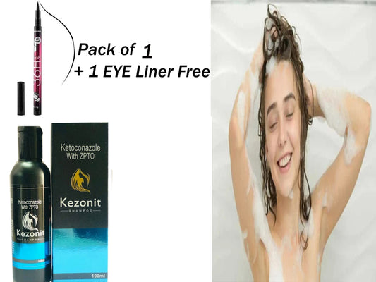 Kezonit Shampoo for Men and Women Used (Pack of 1)