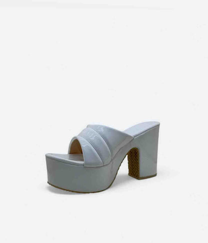 MONAQI Comfortable Fashion Synthetic Heels Sandal for Women