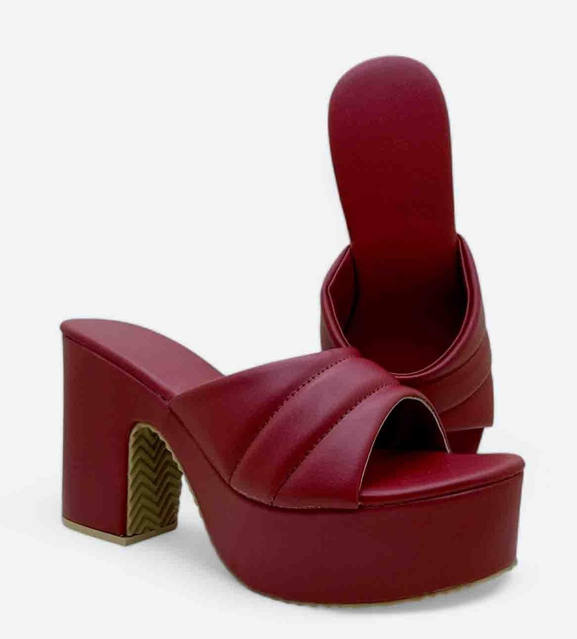 MONAQI Comfortable Fashion Synthetic Heels Sandal for Women