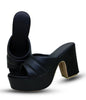 MONAQI Comfortable Fashion Synthetic Heels Sandal for Women