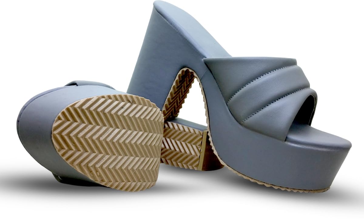 MONAQI Comfortable Fashion Synthetic Heels Sandal for Women