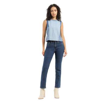Levi's Women's 724 High Rise Slim Straight Fit Jeans