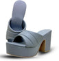 MONAQI Comfortable Fashion Synthetic Heels Sandal for Women