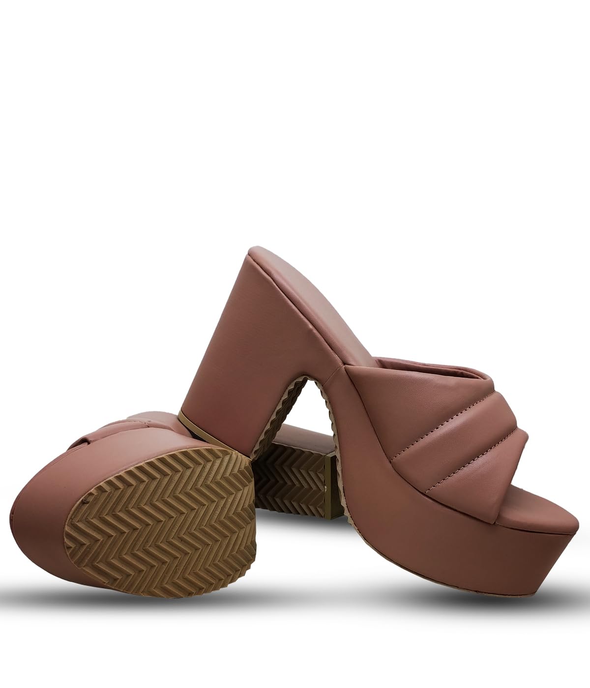 MONAQI Comfortable Fashion Synthetic Heels Sandal for Women