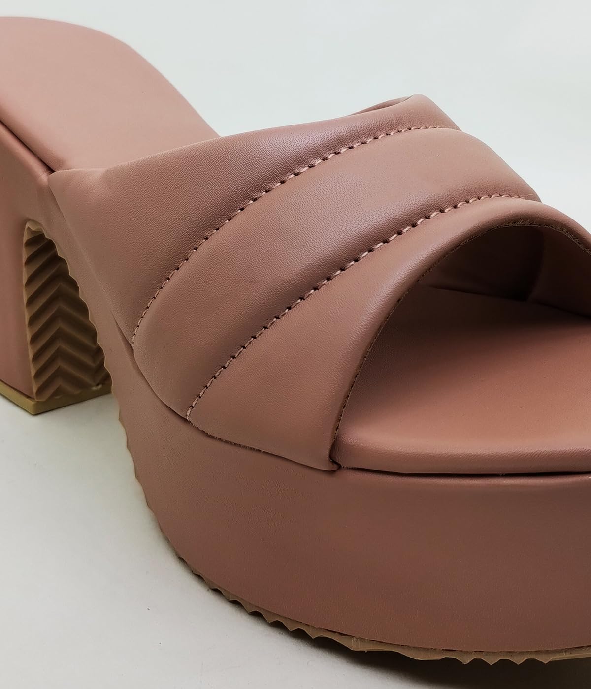 MONAQI Comfortable Fashion Synthetic Heels Sandal for Women