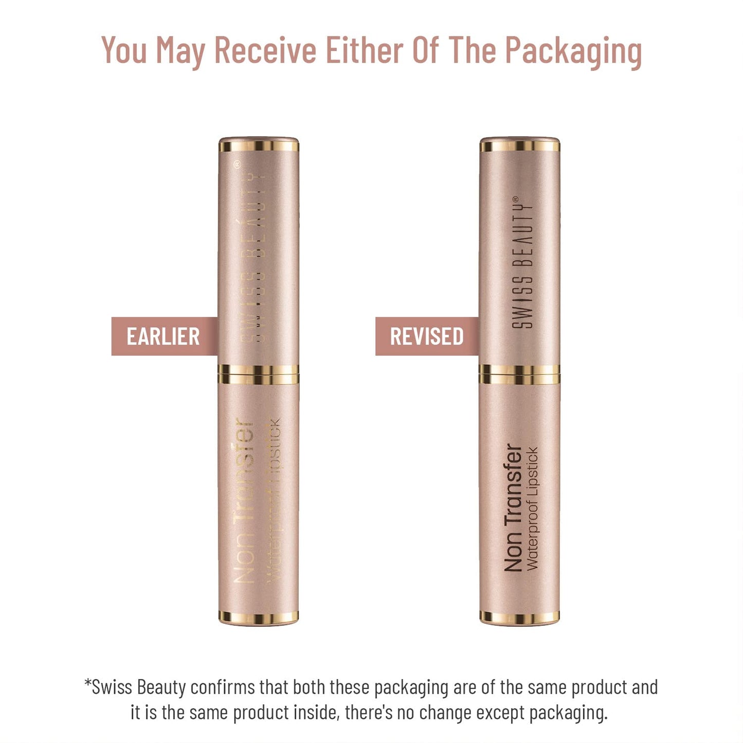 Swiss Beauty Non-Transfer Waterproof Lipstick with Jojoba Seed Oil | Matte Finish | Long-Lasting | Highly Pigmented | Shade- Royal Maroon, 3gm