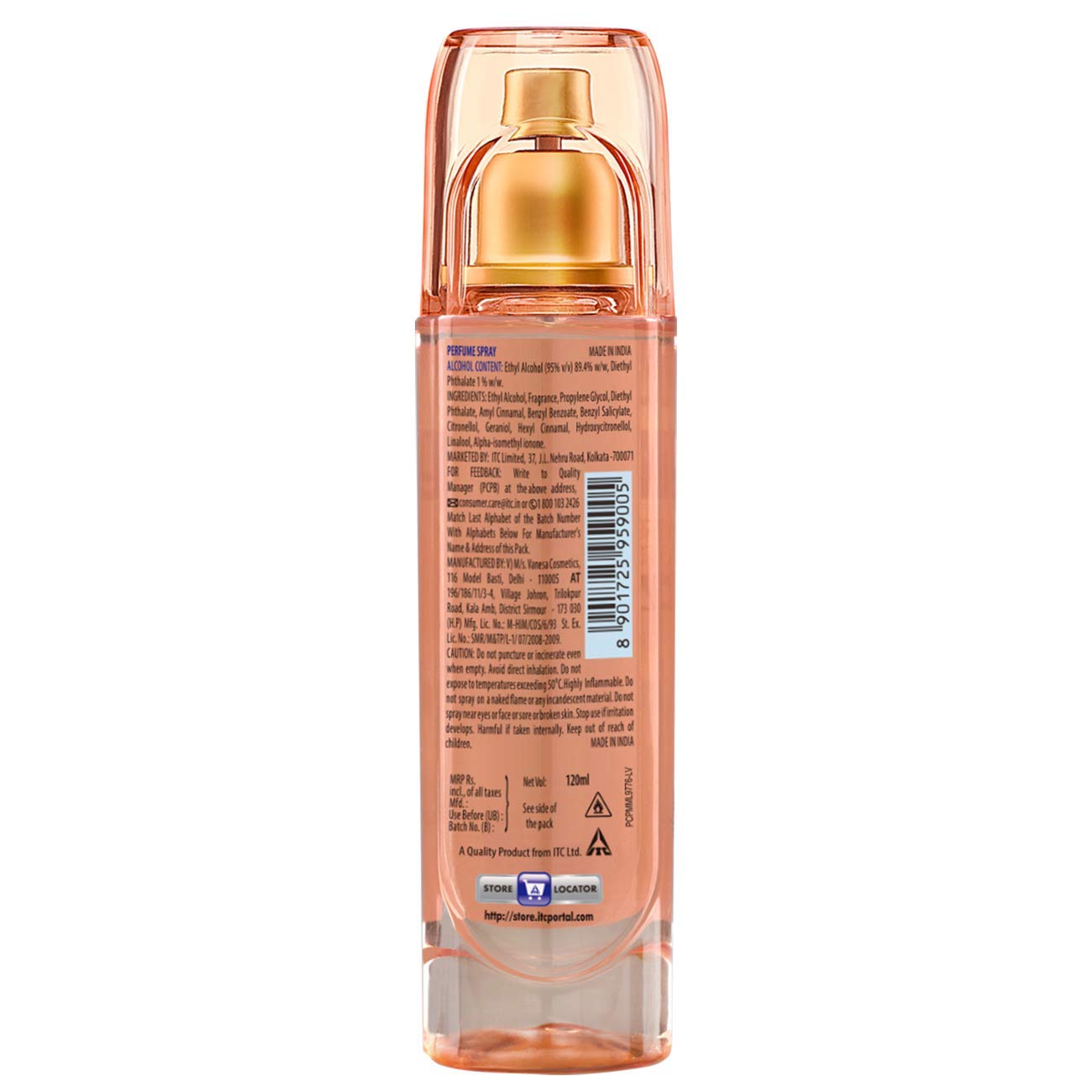 Engage W1 Oriental Perfume Spray For Women, 120Ml And W2 Perfume Spray For Women, 120Ml
