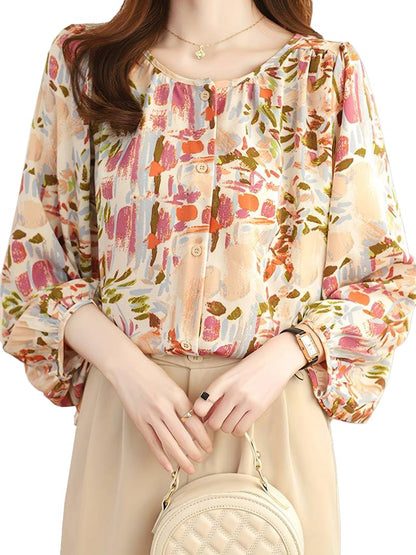 TOPLOT Women Shirt || Tops for Women || Western Tops for Woman Stylish || Trendy || Oversized (5233)