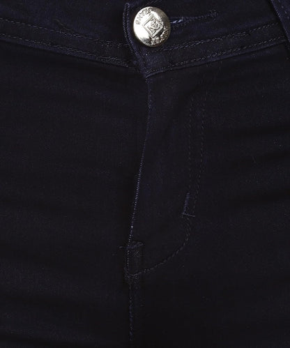 Nifty Women's Cotton Blend Stretchable Mid Rise Jeans