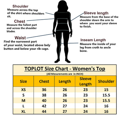 TOPLOT Women Shirt || Tops for Women || Western Tops for Woman Stylish || Trendy || Oversized (5233)