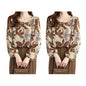 TOPLOT Women Shirt || Tops for Women || Western Tops for Woman Stylish || Trendy || Oversized (5233)