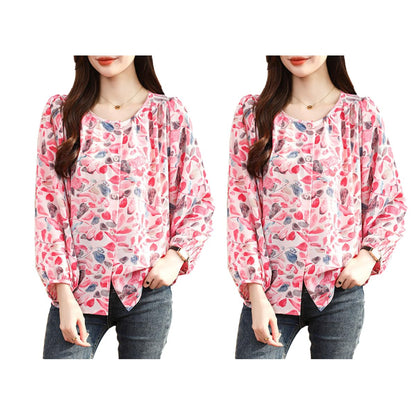 TOPLOT Women Shirt || Tops for Women || Western Tops for Woman Stylish || Trendy || Oversized (5233)