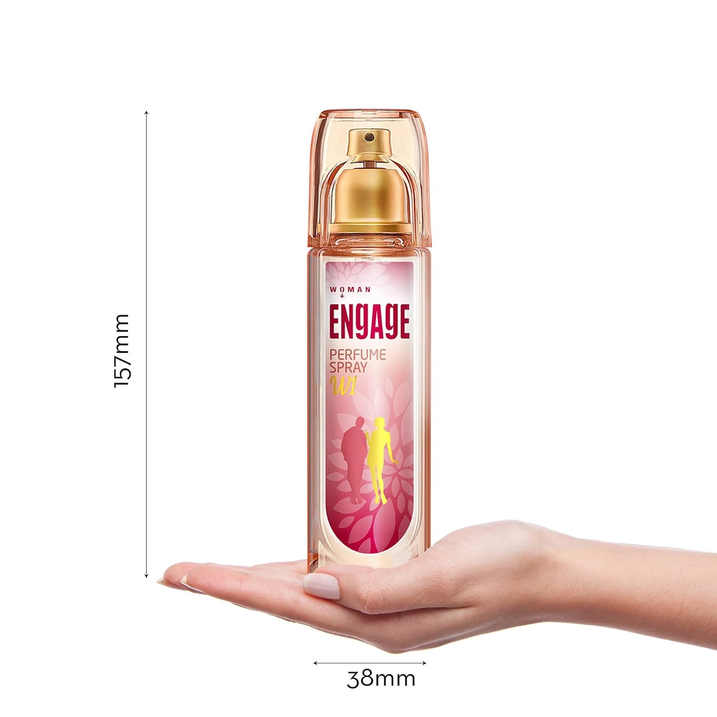 Engage W1 Oriental Perfume Spray For Women, 120Ml And W2 Perfume Spray For Women, 120Ml
