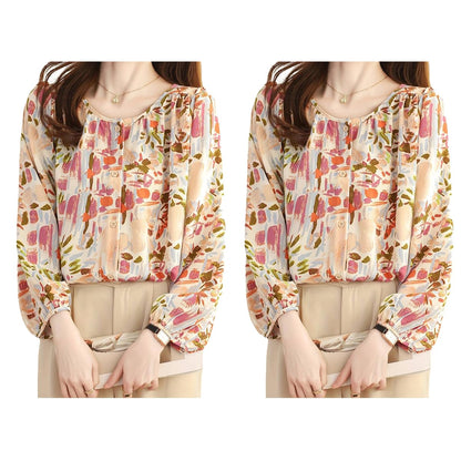 TOPLOT Women Shirt || Tops for Women || Western Tops for Woman Stylish || Trendy || Oversized (5233)