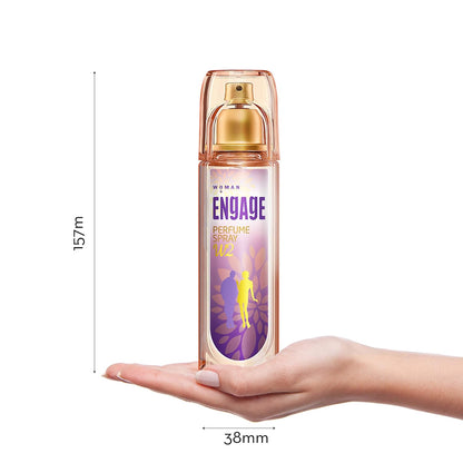 Engage W1 Oriental Perfume Spray For Women, 120Ml And W2 Perfume Spray For Women, 120Ml