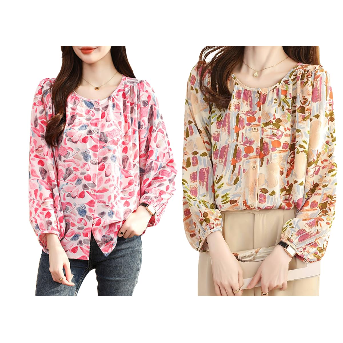 TOPLOT Women Shirt || Tops for Women || Western Tops for Woman Stylish || Trendy || Oversized (5233)
