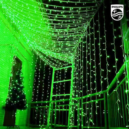 PHILIPS Starlit 12 Meter 72 LEDs String Light for Decoration | Festival LED String Light for Diwali, Christmas and Home Decoration| Red, Pack of 1,Polycarbonate