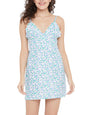 Clovia Women's Cotton Pretty Florals Short Night Dress