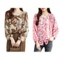 TOPLOT Women Shirt || Tops for Women || Western Tops for Woman Stylish || Trendy || Oversized (5233)