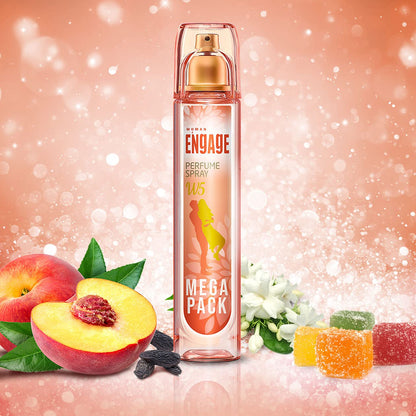 Engage W1 Oriental Perfume Spray For Women, 120Ml And W2 Perfume Spray For Women, 120Ml