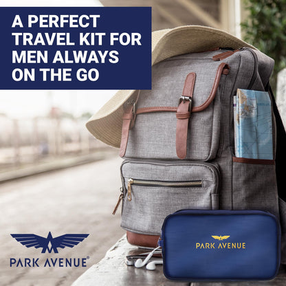 Park Avenue Luxury Grooming Collection 8 in 1 Combo Grooming Kit for men