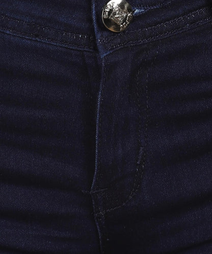 Nifty Women's Cotton Blend Stretchable Mid Rise Jeans