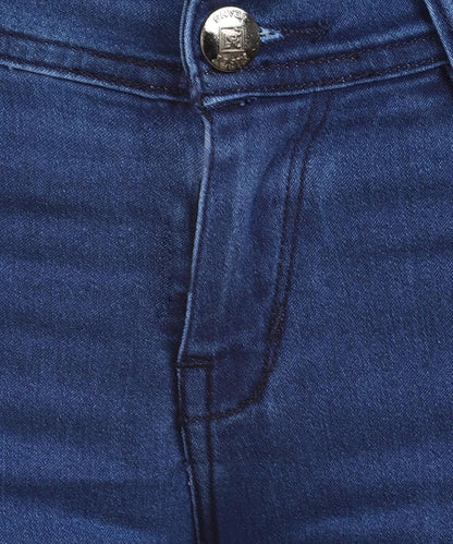 Nifty Women's Cotton Blend Stretchable Mid Rise Jeans