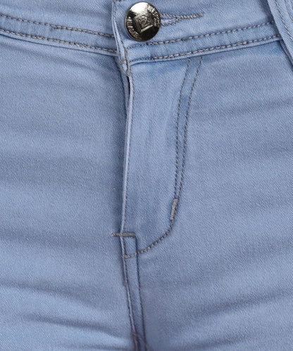 Nifty Women's Cotton Blend Stretchable Mid Rise Jeans